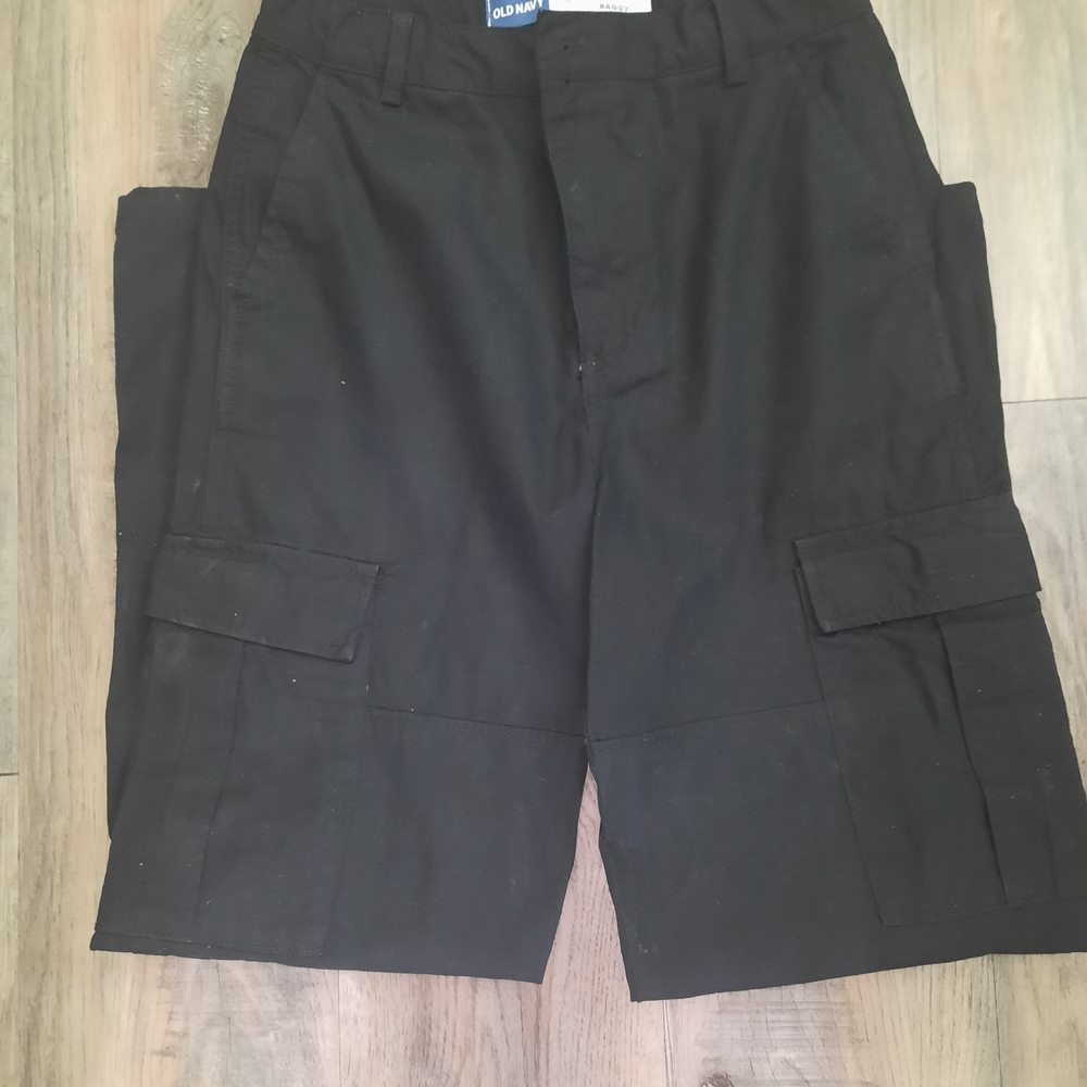Old Navy Black Cargo Pants